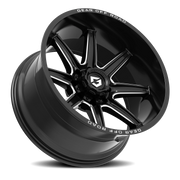 Gear Off Road Ridge 20x10 -19 5x127mm 87.1mm Gloss Black Milled