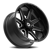 Gear Off Road Ridge 18x9 +18 8x165.1mm 125.2mm Satin Black Milled