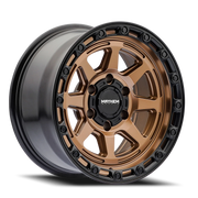 Mayhem Ridgeline 17x8.5 -6 5x127mm 78.1mm Satin Bronze Black Lip