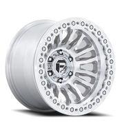 Fuel Rincon Beadlock 20x10 -48 5x127mm 71.5mm Machined Silver