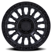 Fuel Rincon SBL FC857MB 18x9 -12 6x139.7mm 106.1mm Matte Black Gloss Black Lip