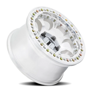 KMC Riot Beadlock 17x9 -38 6x139.7mm 108mm Machined Silver