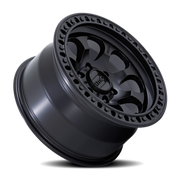 KMC Riot SBL 17x8.5 +10 5x127mm 71.5mm Satin Black Satin Black Lip