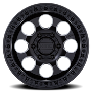 KMC Riot SBL 18x9 +18 5x127mm 71.5mm Satin Black Satin Black Lip