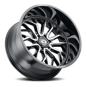 Vision 402 24x12 -51 6x139.7mm 106.2mm Gloss Black Machined Face