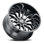 Vision 402 20x12 -51 6x139.7mm 106.2mm Gloss Black Machined Face