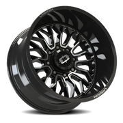 Vision 402 20x10 -25 8x170mm 125.2mm Gloss Black Machined Face