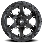 Fuel Ripper 17x9 -12 5x127mm 78.1mm Gloss Black Milled