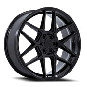 Niche Rise 24x10 +30 5x127mm 71.5mm Gloss Black