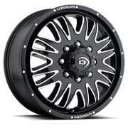 Vision 401 20x8.25 +122 8x210mm 154.2mm Gloss Black Machined Face