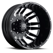 Vision 401 20x8.25 -166 8x170mm 125.2mm Gloss Black Machined Face