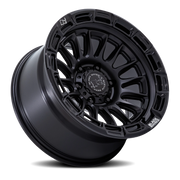 Black Rhino Rival 17x8.5 +10 5x127mm 71.5mm Matte Black Gloss Black Lip