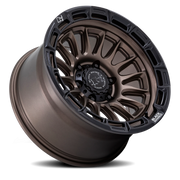 Black Rhino Rival 17x9 -12 6x139.7mm 106.1mm Burnt Bronze Matte Black Lip