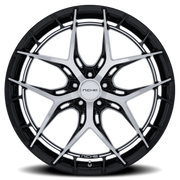 Niche Riviera NC286 20x9 +27 5x120mm 72.56mm Gloss Black Machined Face