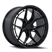 Niche Riviera NC286 22x10.5 +38 5x120mm 74.1mm Gloss Black