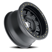 Dirty Life Race Wheels Roadkill Race 9302 17x9 -14 5x127mm 71.5mm Matte Black Black Beadlock