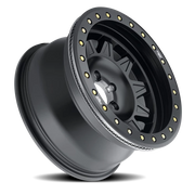 Dirty Life Race Wheels Roadkill Race 9302 17x9 -14 8x170mm 130.8mm Matte Black Black Beadlock