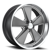 US Mags Roadster 20x9.5 +1 5x120.65mm 72.56mm Matte Gunmetal Machined