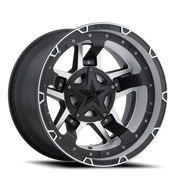 XD Series Rockstar III 17x9 -12 8x170mm 125.1mm Matte Black Machined
