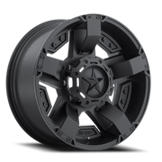 XD Series Rockstar II 22x12 -44 8x165.1mm 130.81mm Matte Black Accents