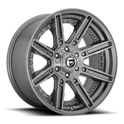 Fuel Rogue Platinum 20x9 +1 5x150mm 110.2mm Brushed Gunmetal Tinted Clear