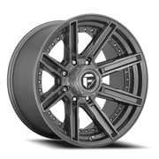Fuel Rogue Platinum 20x10 -18 8x170mm 125.1mm Brushed Gunmetal Tinted Clear