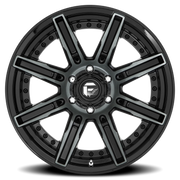 Fuel Rogue 20x9 +1 5x127mm 71.5mm Machined Double Dark Tint