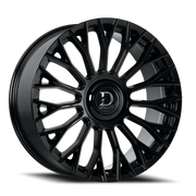 Dolce Luxury Roma 22x9 +15 5x112mm 73.1mm Gloss Black
