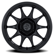 Black Rhino Ronin 17x8.5 +0 5x127mm 71.5mm Matte Black