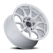 Black Rhino Ronin 17x8.5 +0 5x127mm 71.5mm Gloss Silver Machined Face