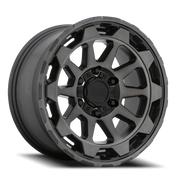 Black Rhino Rotor 20x9 -18 6x139.7mm 112.1mm Matte Gunmetal Brushed Tinted Face
