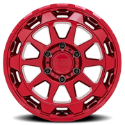 Black Rhino Rotor 20x9 +2 5x127mm 71.6mm Candy Red