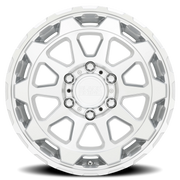 Black Rhino Rotor 20x9 +12 5x150mm 110.1mm Gloss Silver Mirror Cut Face