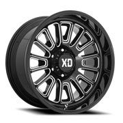 XD Series Rover 20x9 +18 5x150mm 110.1mm Gloss Black Milled
