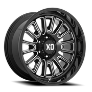 XD Series Rover 22x12 -44 6x139.7mm 106.1mm Gloss Black Milled