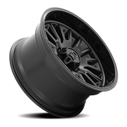 XD Series Rover 20x10 -18 5x139.7mm 78.1mm Satin Black Gloss Black Lip