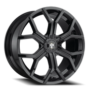 DUB Royalty 24x9.5 +30 6x135mm 87.1mm Gloss Black