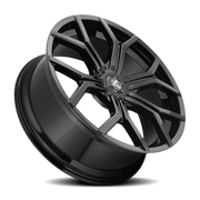 DUB Royalty 22x9.5 +30 6x120mm 74.6mm Gloss Black