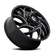 Fuel Runner Dually 22x8.25 +105 8x165.1mm 121.6mm Gloss Black Milled