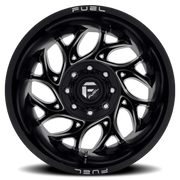 Fuel Runner Dually 22x8.25 -195 8x210mm 154.3mm Gloss Black Milled