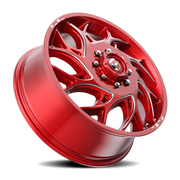 Fuel Runner Dually 22x8.25 +105 8x165.1mm 121.6mm Candy Red Milled