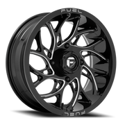 Fuel Runner UTV 24x7 +13 4x156mm 132mm Gloss Black Milled