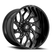 Fuel Runner 20x9 +1 5x127mm 71.5mm Gloss Black Milled