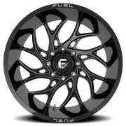 Fuel Runner 24x11 +0 6x139.7mm 106.1mm Gloss Black Milled