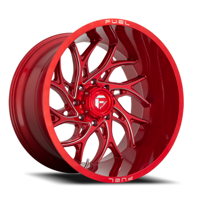 Fuel Runner 20x10 -18 5x127mm 71.5mm Candy Red Milled