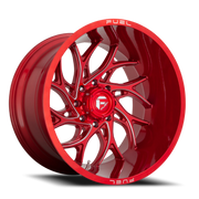 Fuel Runner 24x14 -75 5x139.7mm 78mm Candy Red Milled
