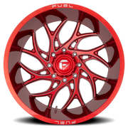 Fuel Runner 22x10 -18 5x127mm 71.5mm Candy Red Milled