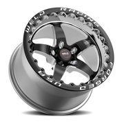 WELD S71B Beadlock 17x11 -5 5x115mm 80.77mm Black