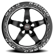 WELD S71B Beadlock 17x11 +43 5x120.65mm 80.77mm Black