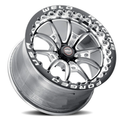 WELD S80 Beadlock 17x10 +64 5x114.3mm 80.77mm Black Polished Shell
